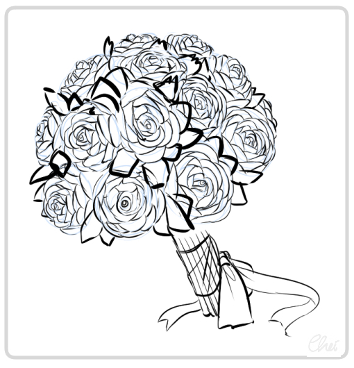 Cãmo dibujar flores plantas por cheishiru