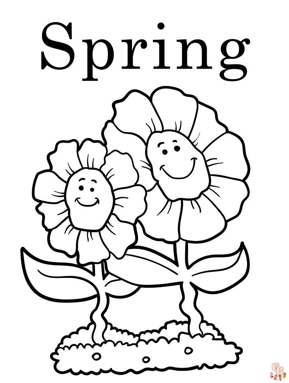 Disfruta de las pãginas para colorear de flores imprimibles gratis con