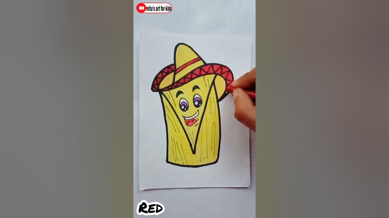 Drawing how to draw tamales easy shorts