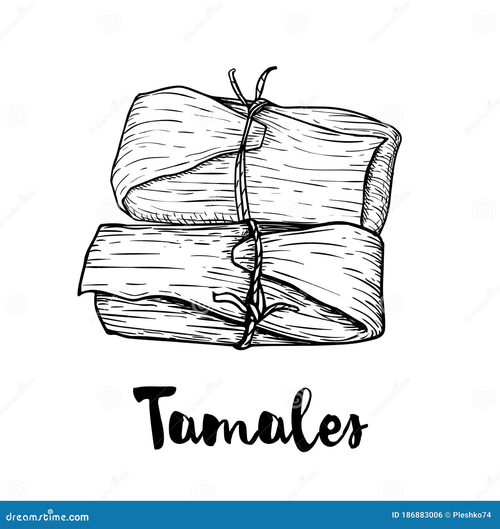 Tamales vector stock illustrations â tamales vector stock illustrations vectors clipart