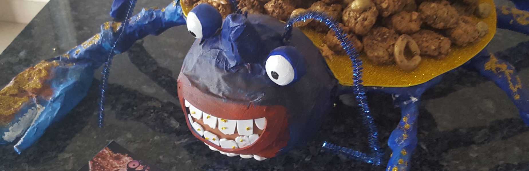 Diy tamatoa crab from moana