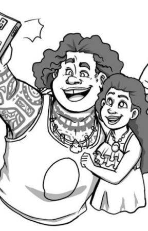 Disney university a maui x moana x tamatoa fanfic