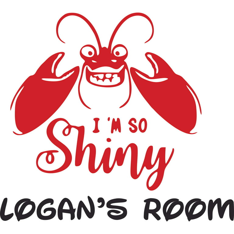 Tamatoa crab moana villain cartoon customized wall decal
