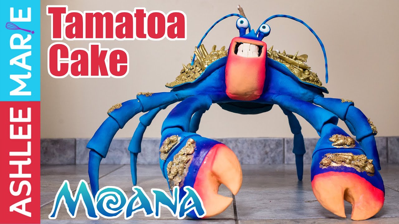 How to ake a giant taatoa cake fro disneys oana