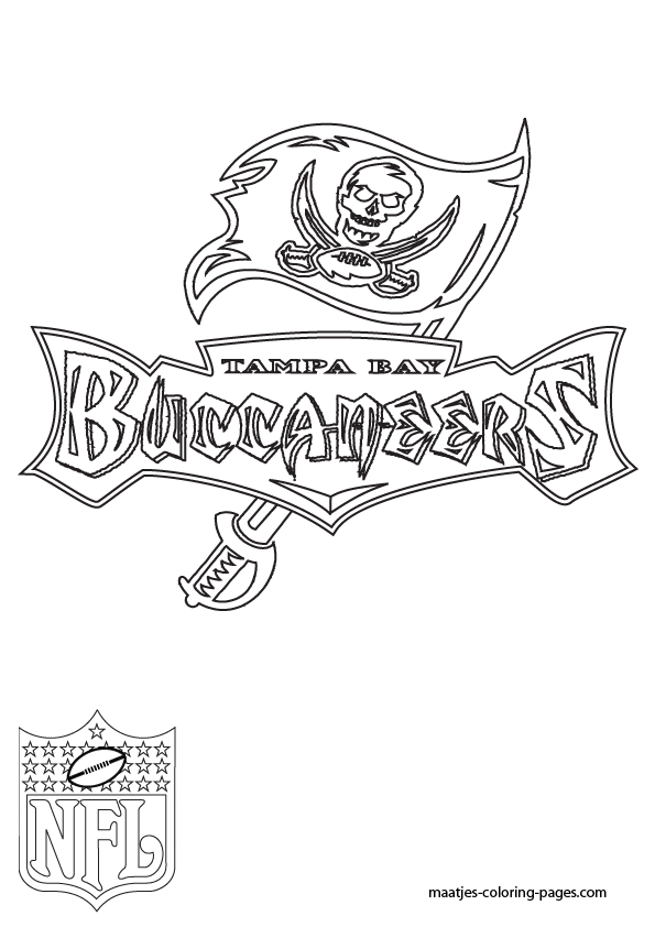 Tampa bay buccaneers coloring pages