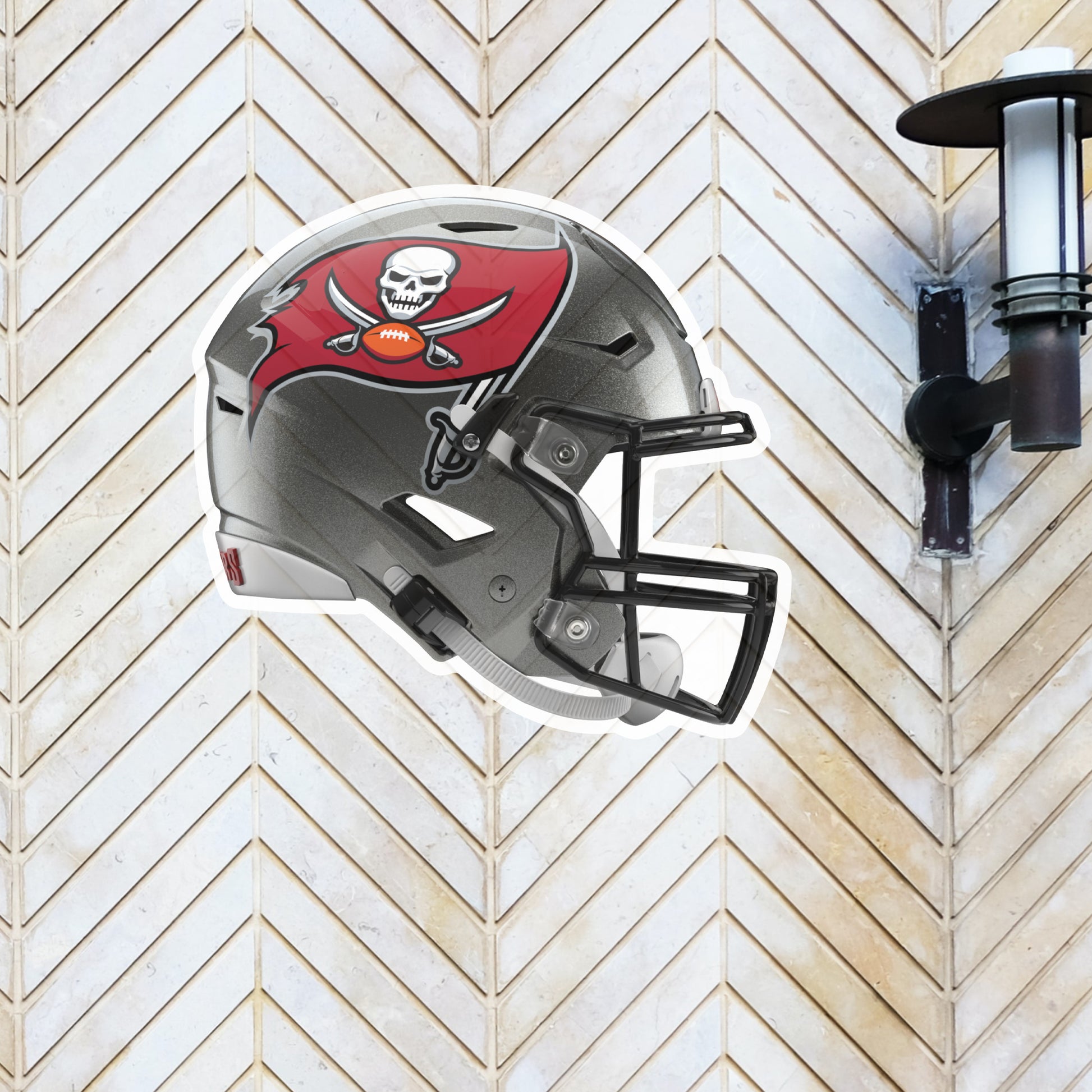 Tampa bay buccaneers outdoor helmet