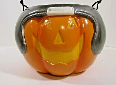 Nfl tampa bay bucneers halloween pumpkin mold ndy bucket jack o lantern htf