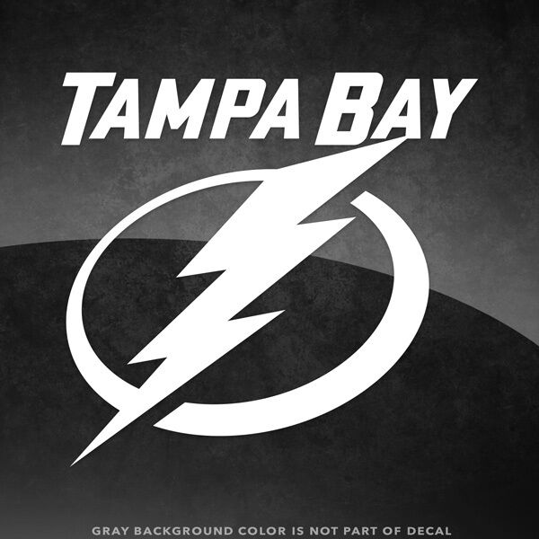 Tampa bay lightning nhl vinyl del sticker