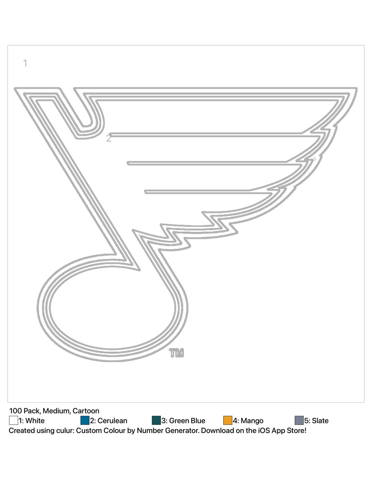 Nhl colour by number part rnhl