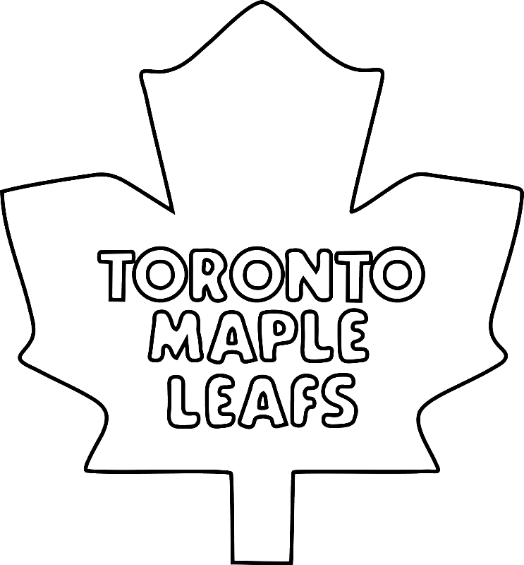 Tampa bay lightning logo coloring page