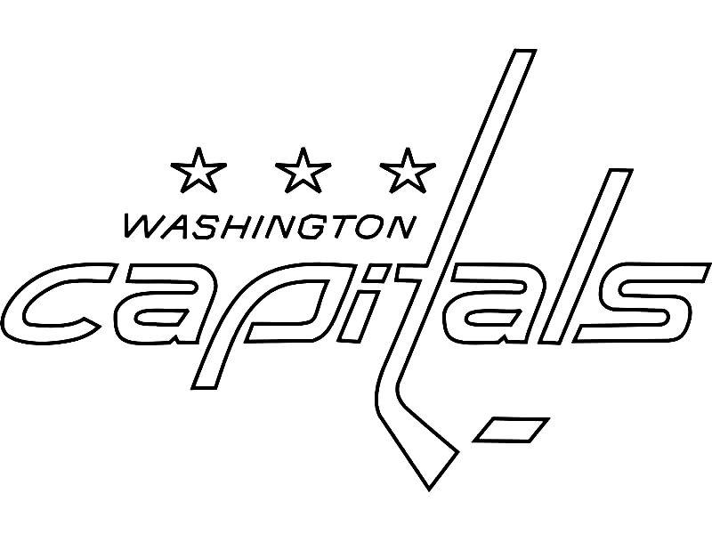 Tampa bay lightning logo coloring page