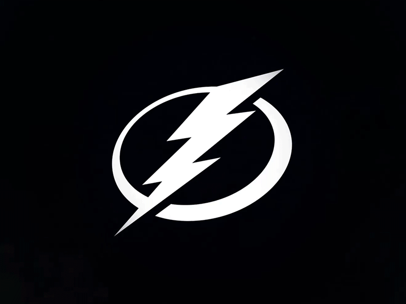 Lightning logo animated by joe clay on