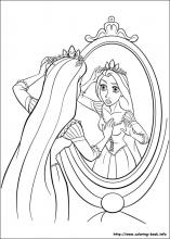 Tangled coloring pages on coloring