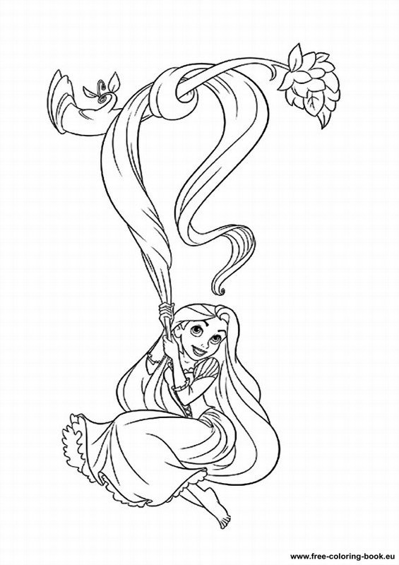 Tangled coloring pages rapunzel coloring pages princess coloring pages