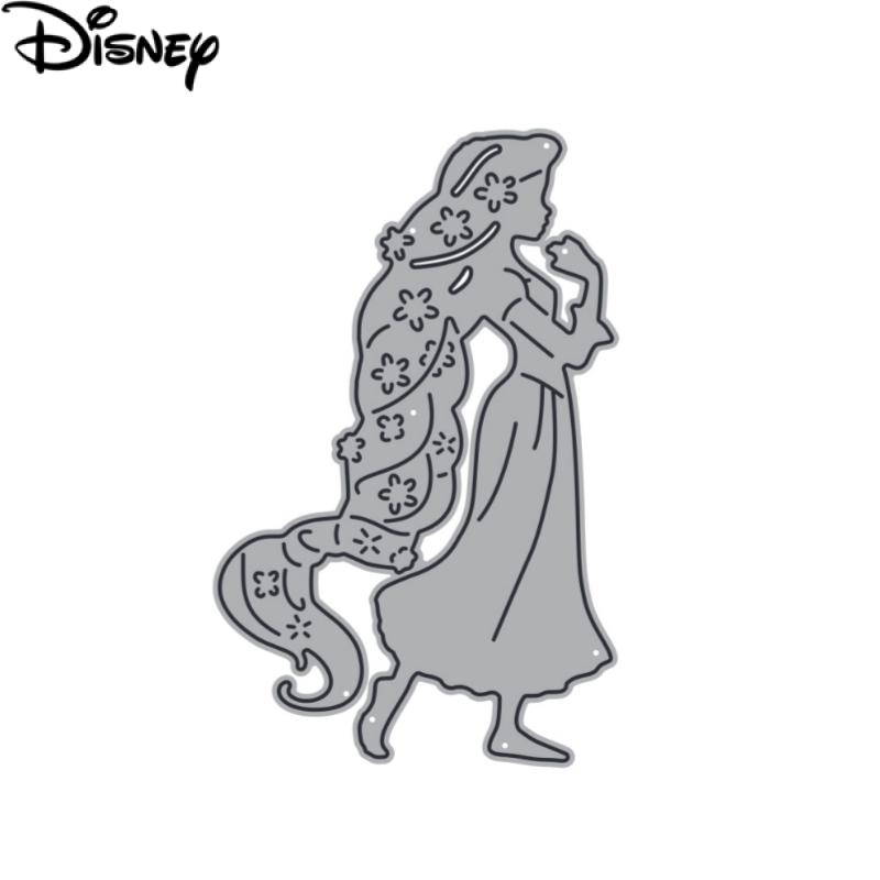 Disney princess metal cutting dies tangled rapunzel cut dies mold scrapbooking decora paper craft knife mould blade