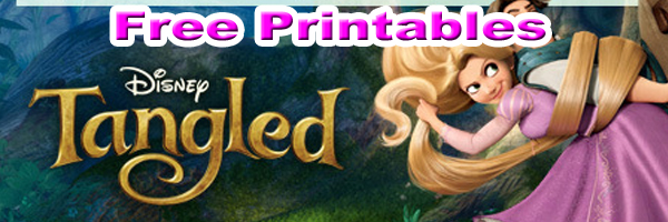 Disney tangled free printables downloads and activities â