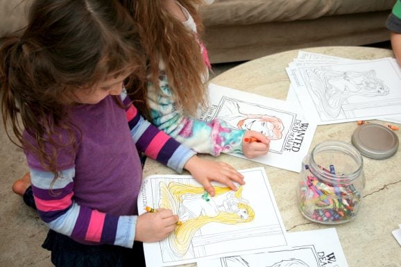 Tangled party games activities