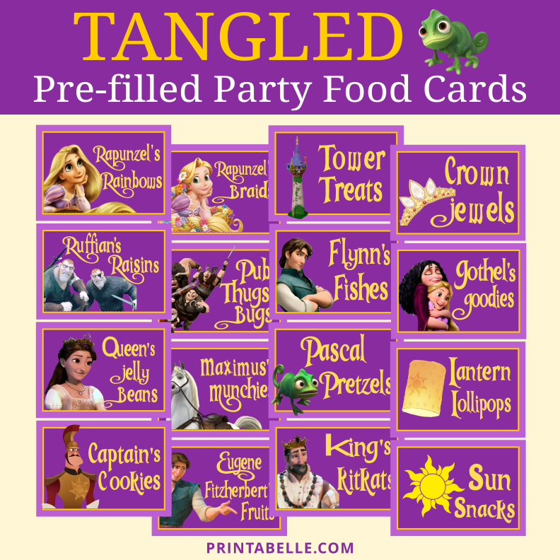 Tangled party tented pre