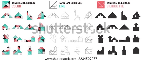 Tangram building images stock photos d objects vectors