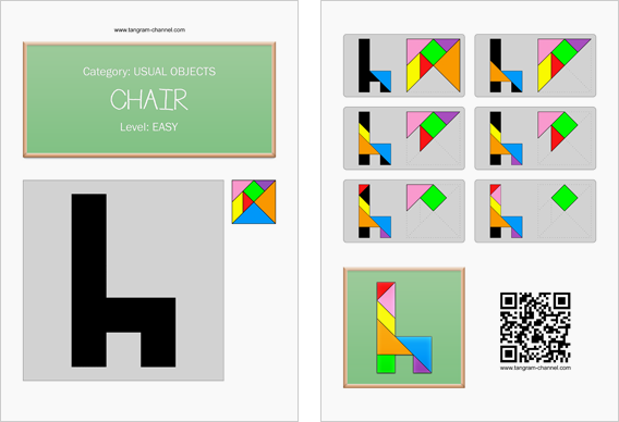 Tangram chair