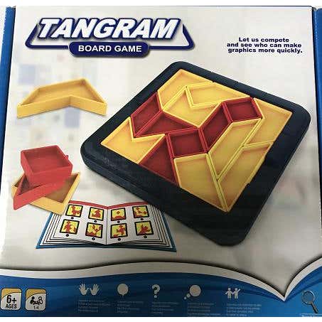 Tangram board game