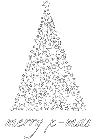 Merry xmas card coloring page free printable coloring pages