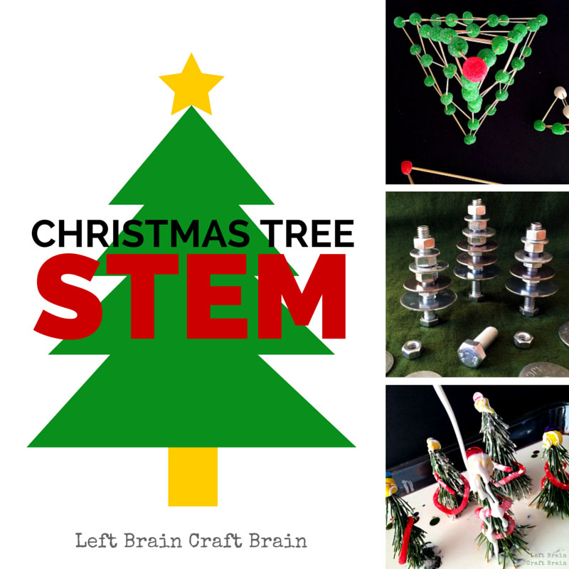 Christmas tree stem activities