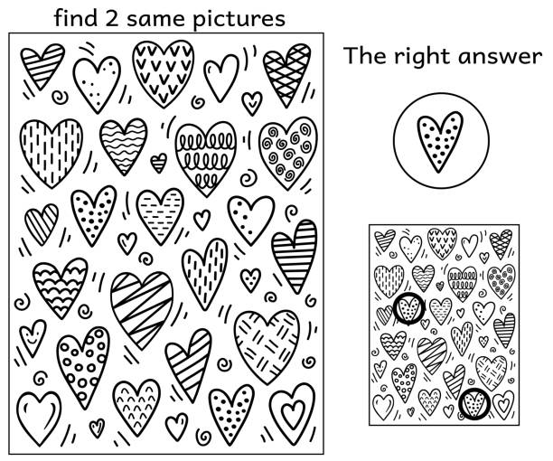 Heart shape valentines day puzzle love stock photos pictures royalty