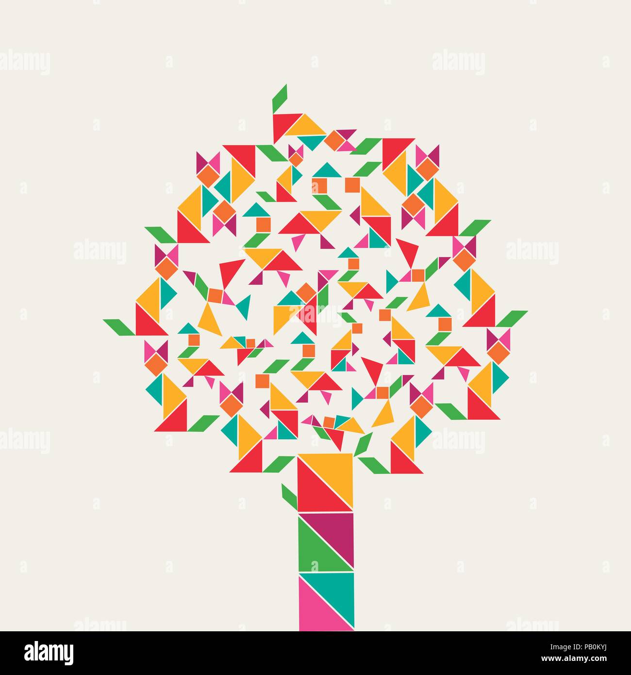 Tangram vector vectors hi