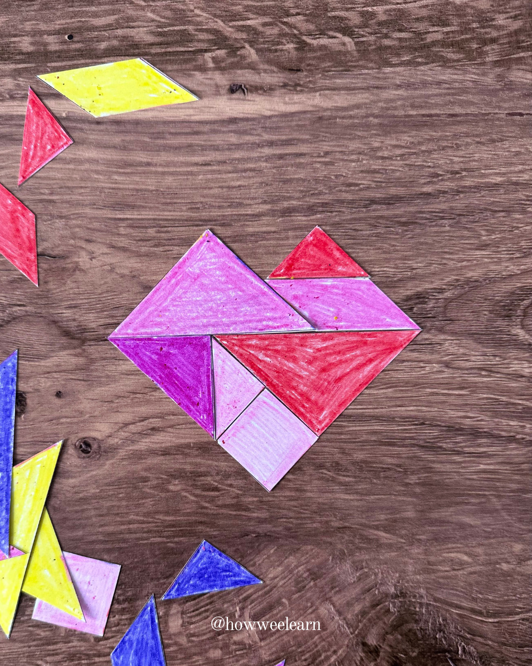 Printable tangram puzzles for kids