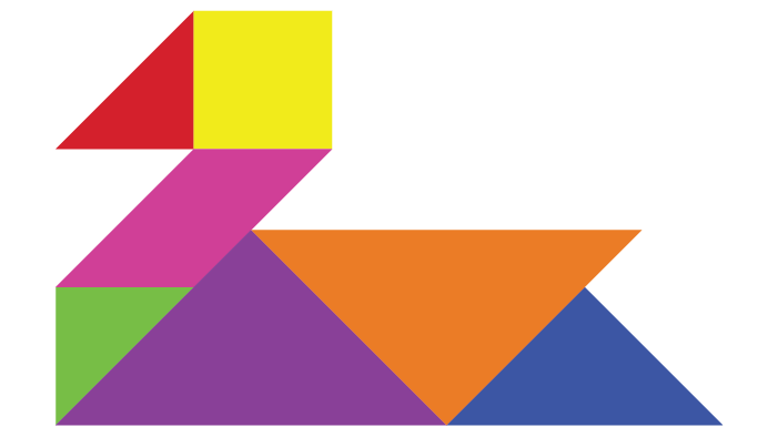 Tangram puzzles for kids