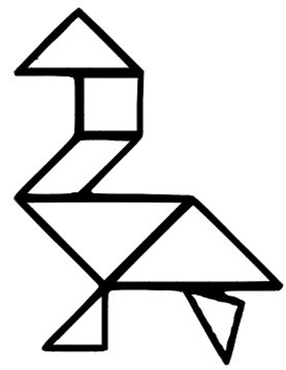Animal tangrams and additional animal tangram puzzles printed digital download
