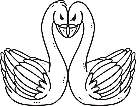 Swan kids png vector psd and clipart with transparent background for free download