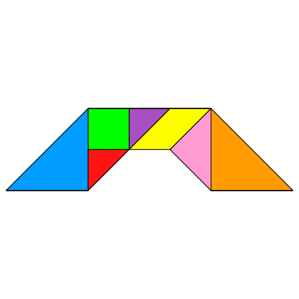 Tangram bridge