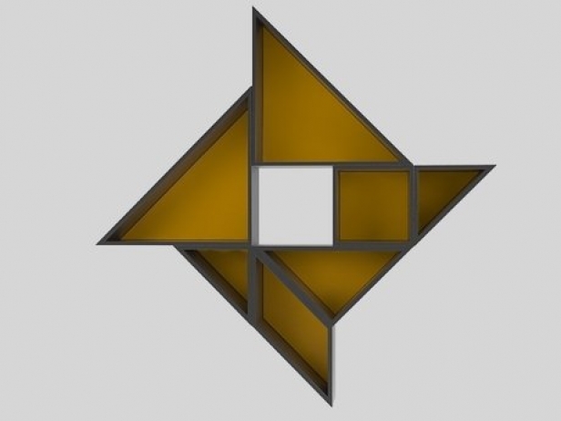 Tangram d model lago italy