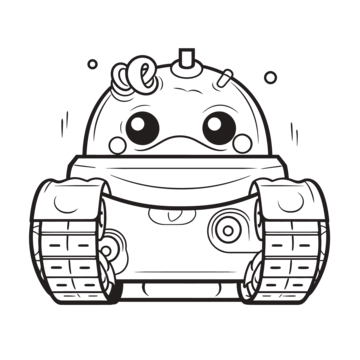 Tank cartoon coloring page png transparent images free download vector files