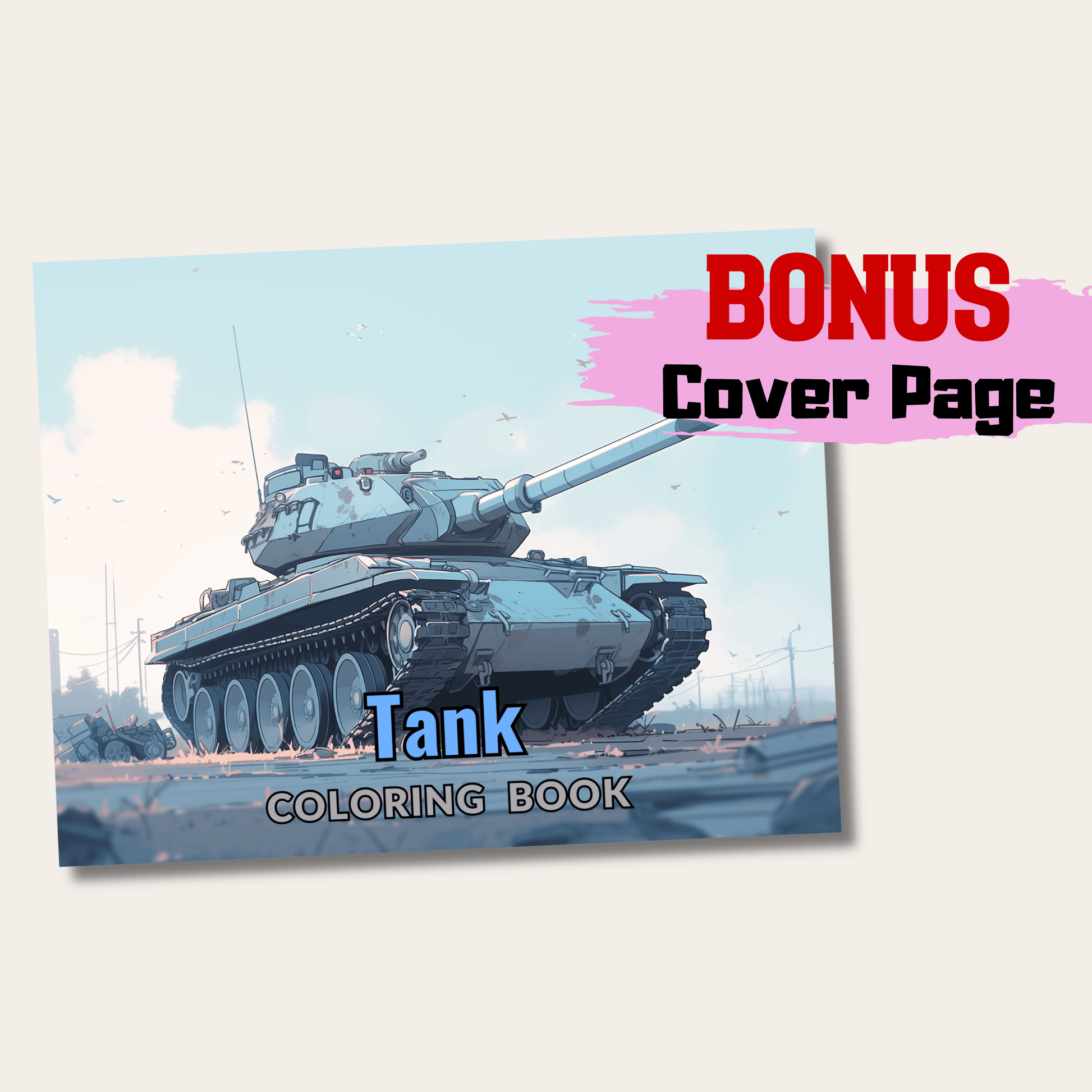 Tank coloring book pages of military vehicle designs for all ages â funny print for you