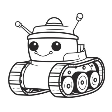 Tank cartoon coloring page png transparent images free download vector files