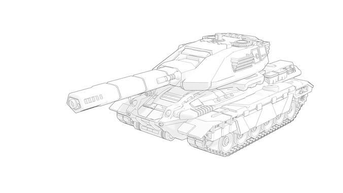 Medium tank super pack d model d printable