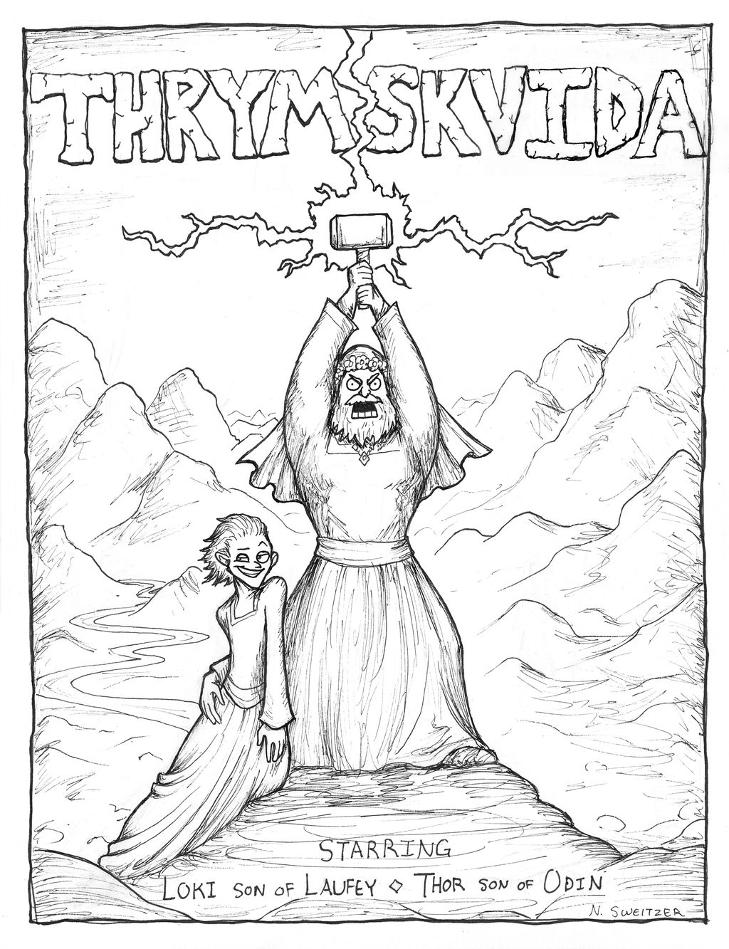 Thrymskvida by theendofgrey on