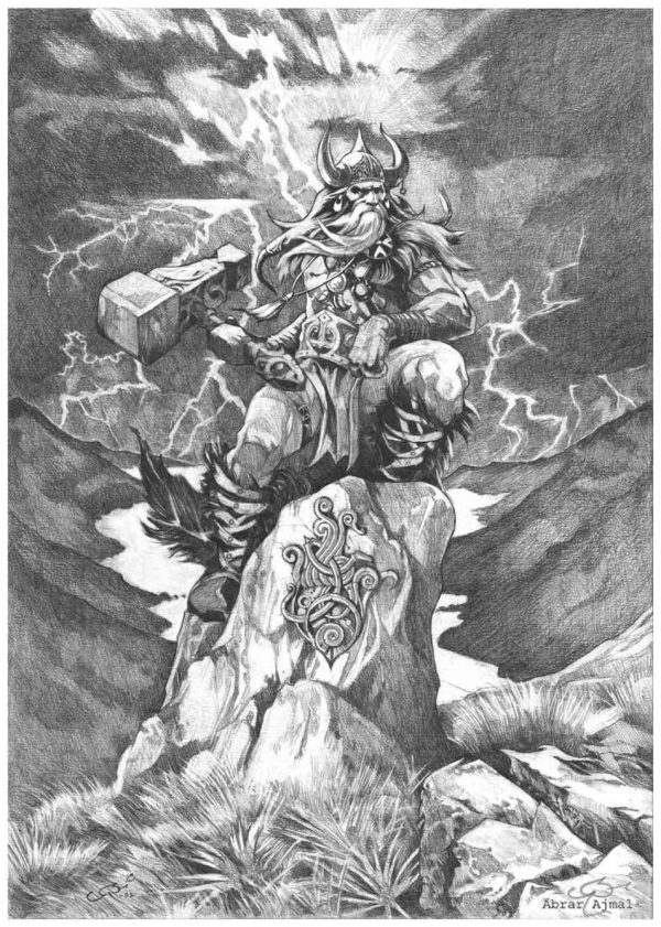 Thor god of thunder â west coast pagan