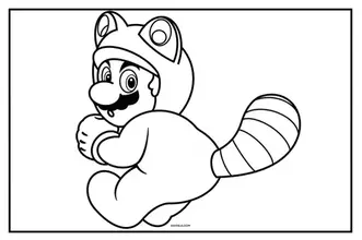 Super mario bros coloring pages free printable pdfs