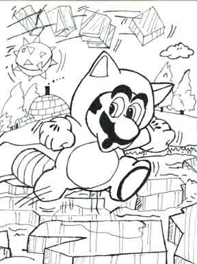 Tanooki mario by kariyuheroken on