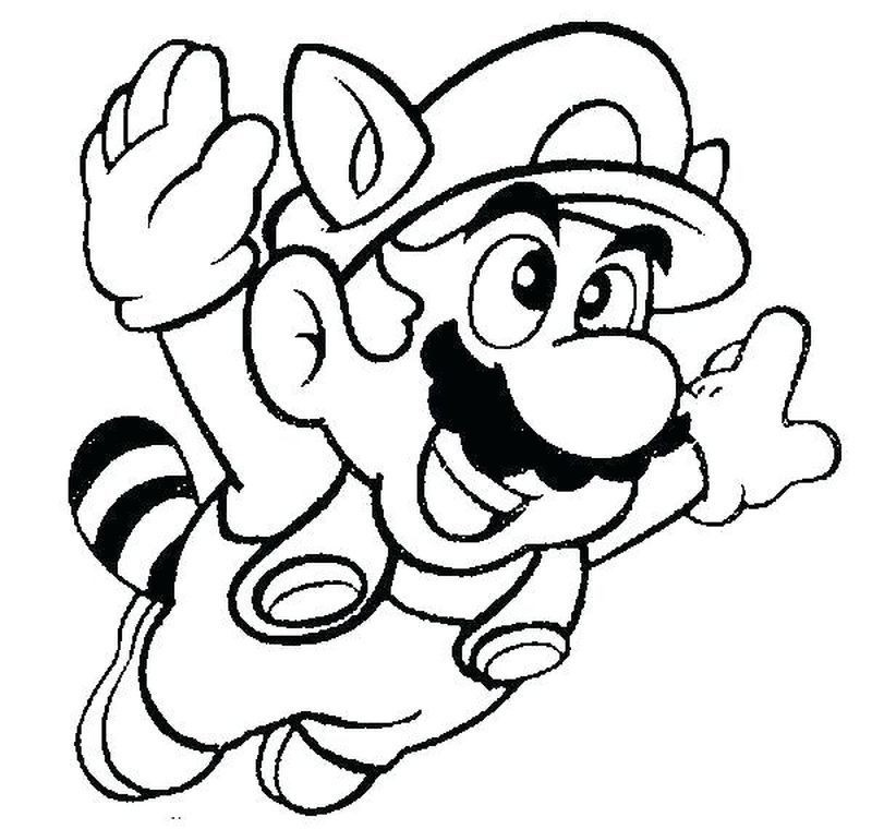 Cute and plete super mario coloring pages pdf