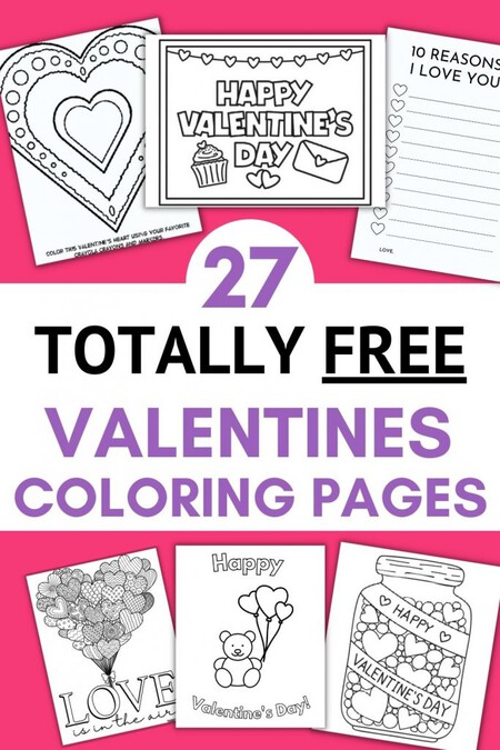 Descargables de san valentãn para imprimir gratis