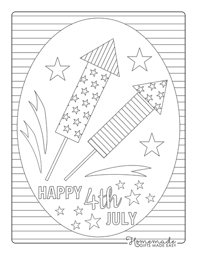 Fourth of july coloring pages free independence day printables