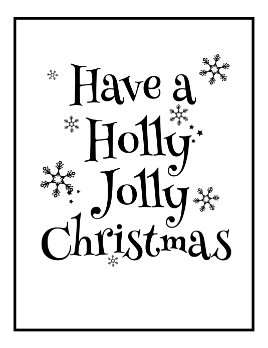 Plantilla de tarjetas de felicitaciãn de navidad en blanco y negro