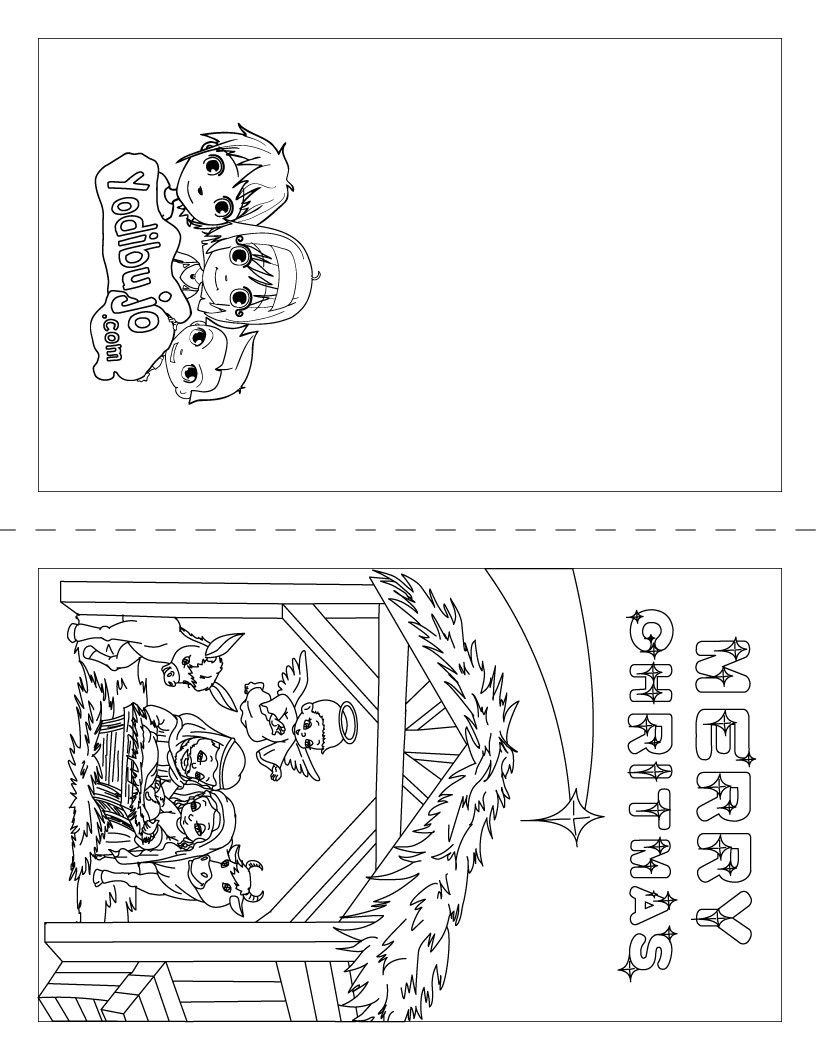 Colorear en lãnea tarjetas de navidad para imprimir cajitas navideãas pebr para colorear