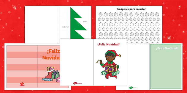 Ideas para derar tarjetas navideãas teacher made