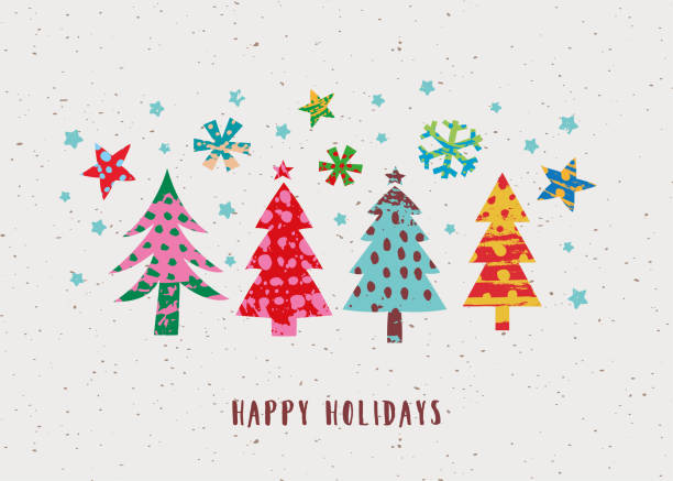 Fun winter background stock illustrations royalty
